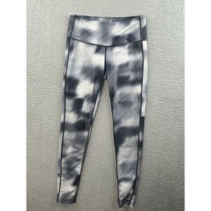 Athleta Leggings Womens XSP Petites Gray White Abstract Jogging Workout Yoga